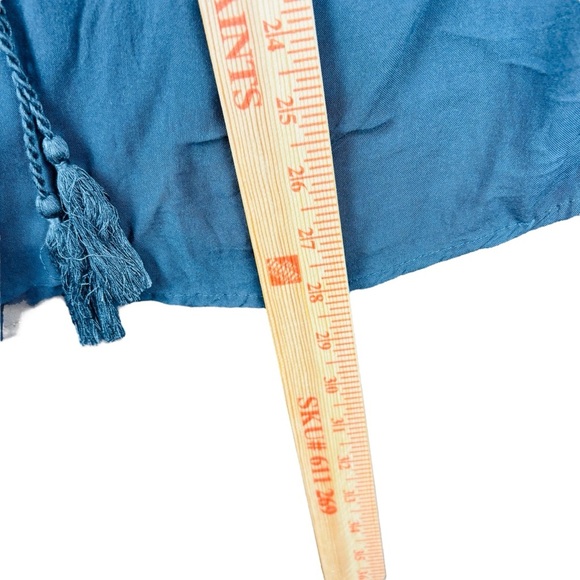 EUC Chic Soul Boutique Women’s Summery Gray Tank with Colorful Embroidery Sz 2X - Picture 6 of 8